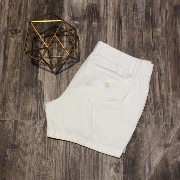 J Crew white chino shorts 🌸 - Picture 1 of 6